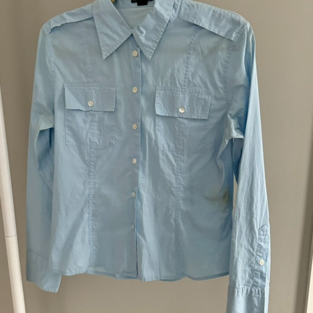 Club Monaco Light Blue Blouse